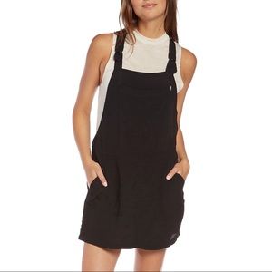 obey black overall dress